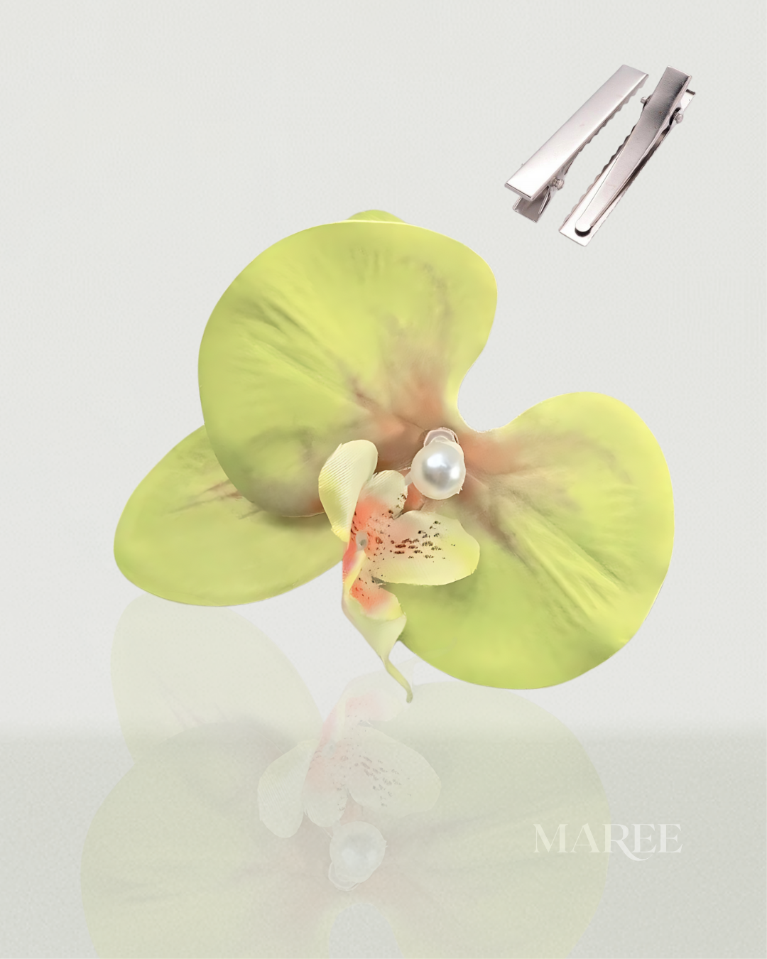 Pince à Cheveux Fleurs d'Orchidée - Tropical Orchid Flowers Hair Clip