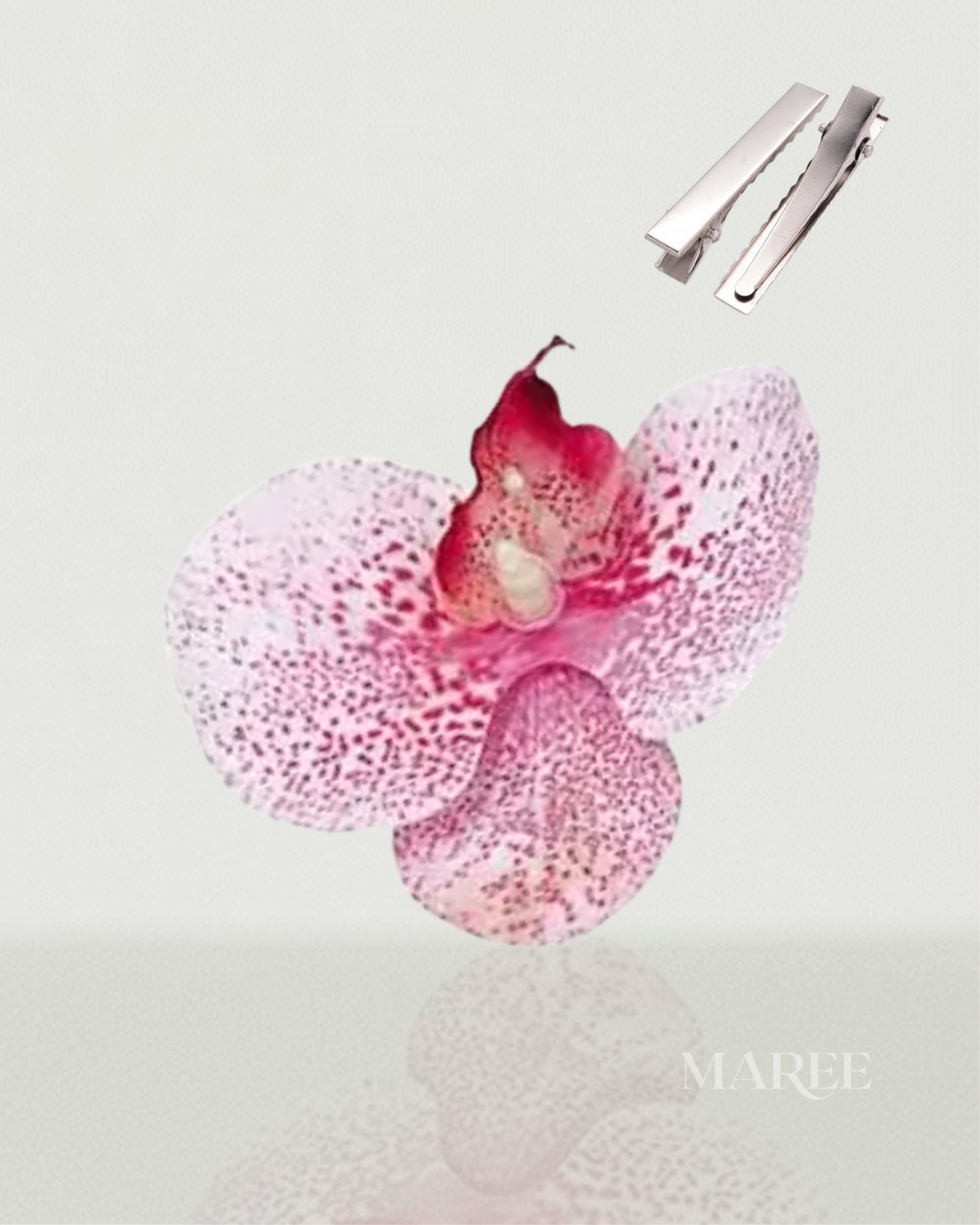 Pince à Cheveux Fleurs d'Orchidée - Tropical Orchid Flowers Hair Clip
