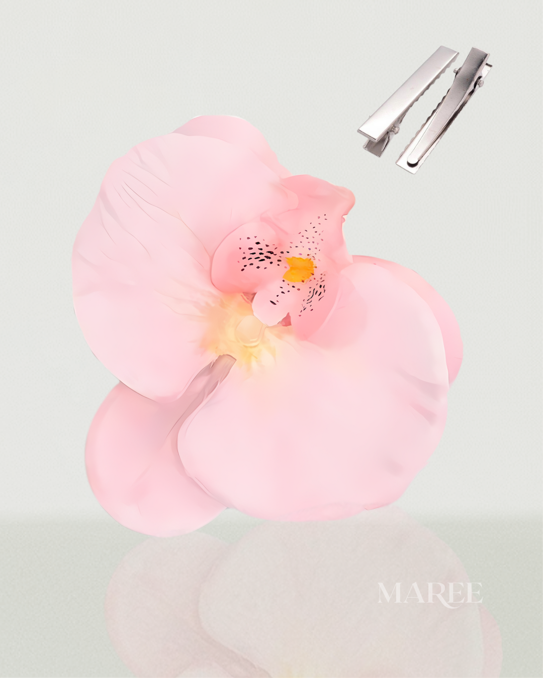 Pince à Cheveux Fleurs d'Orchidée - Tropical Orchid Flowers Hair Clip