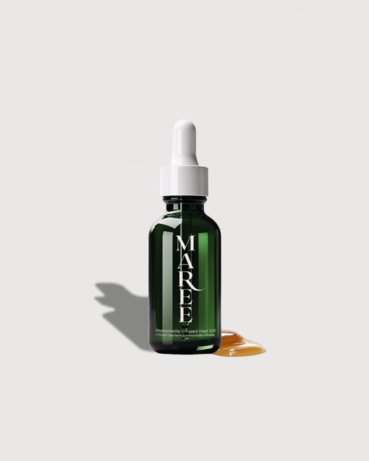 Huile pour Cheveux à l'Immortelle Bio - Nutrition & Pousse