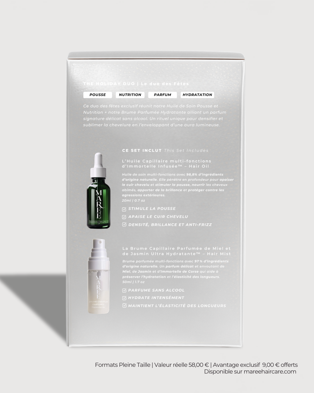 THE DUO - Coffret Cheveux