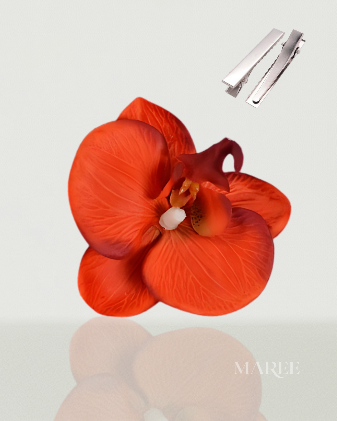 Pince à Cheveux Fleurs d'Orchidée - Tropical Orchid Flowers Hair Clip