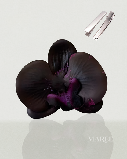 Pince à Cheveux Fleurs d'Orchidée - Tropical Orchid Flowers Hair Clip