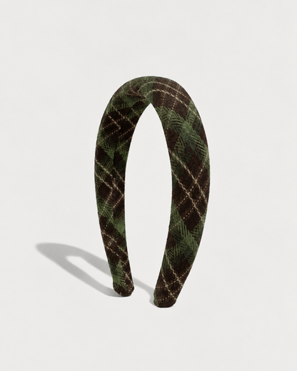 Serre-tête en Tartan écossais